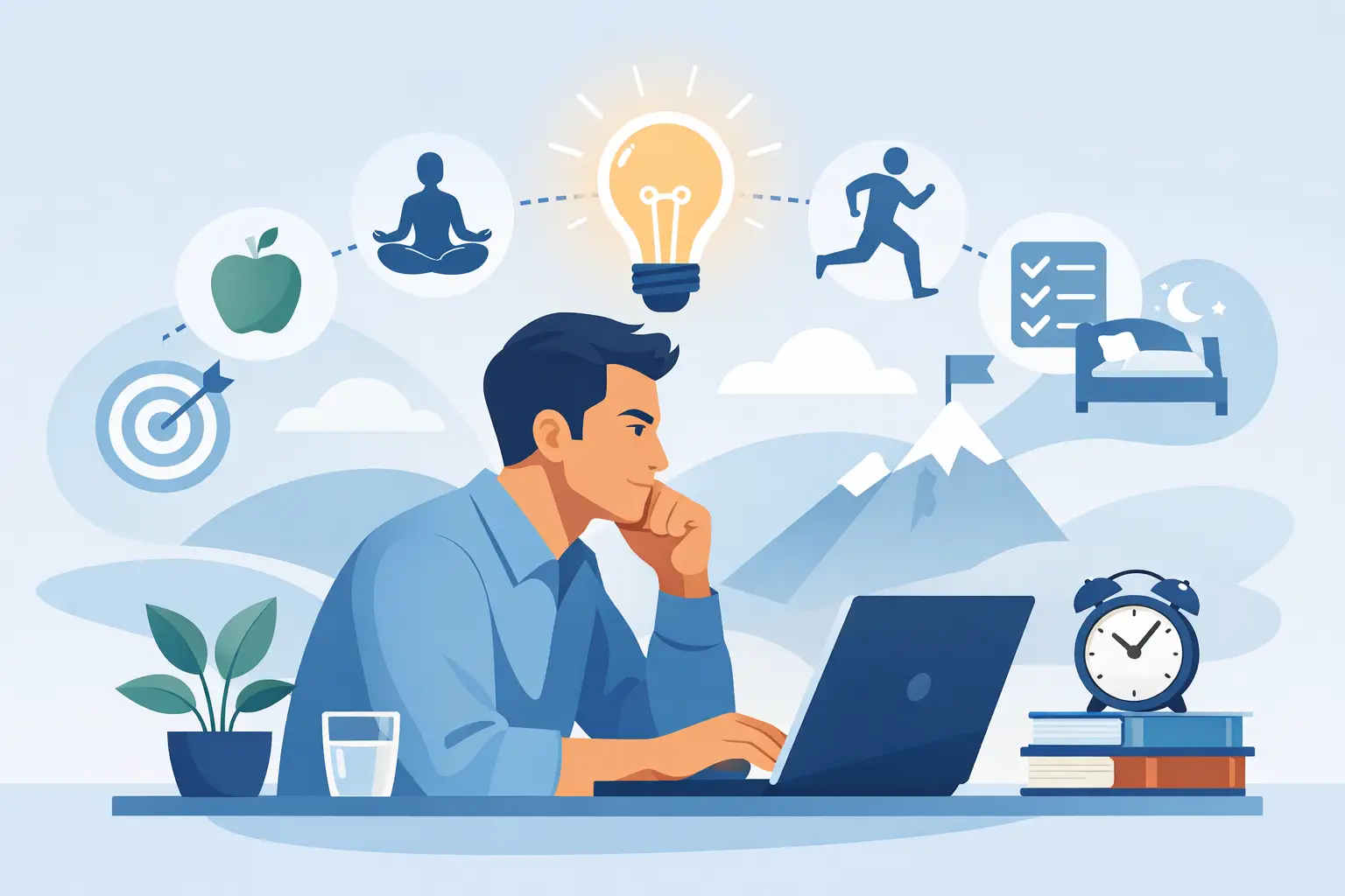 Como aumentar foco diário sem café: 7 habits